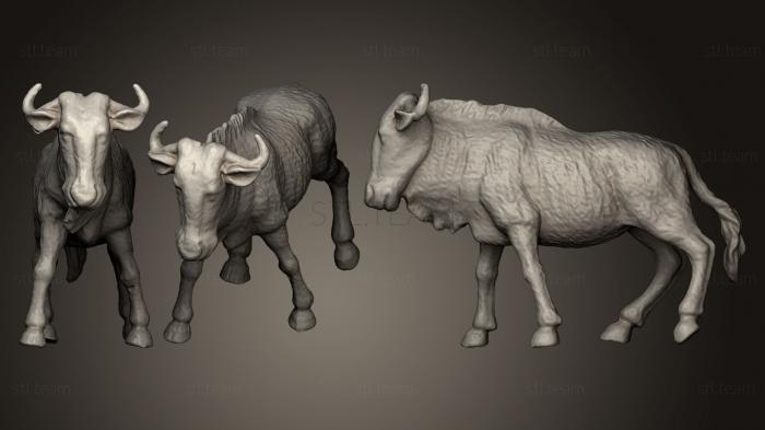 Статуэтки животных Антилопа Гну